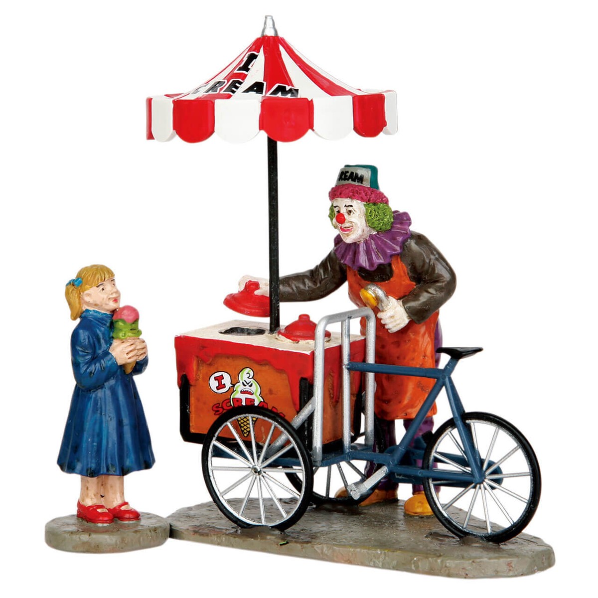 Lemax 2015 I Scream U Scream Spooky Town 52315 Ice Cream Vendor