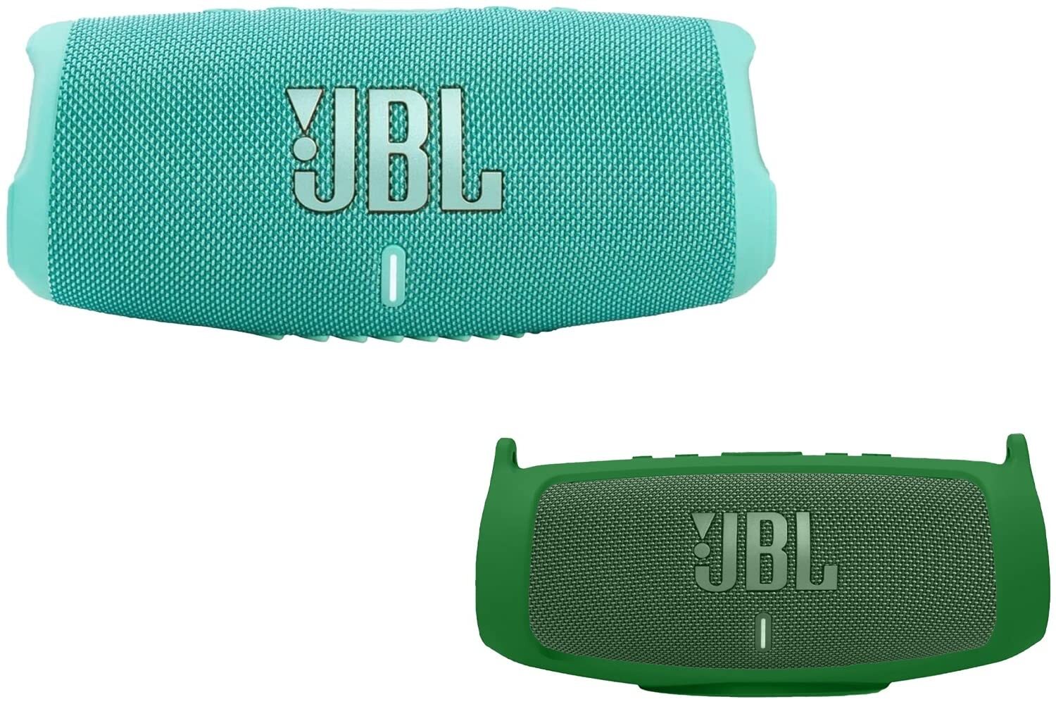 JBL - CHARGE5 Portable Waterproof Speaker with Powerbank - Bundle with Silicone-image