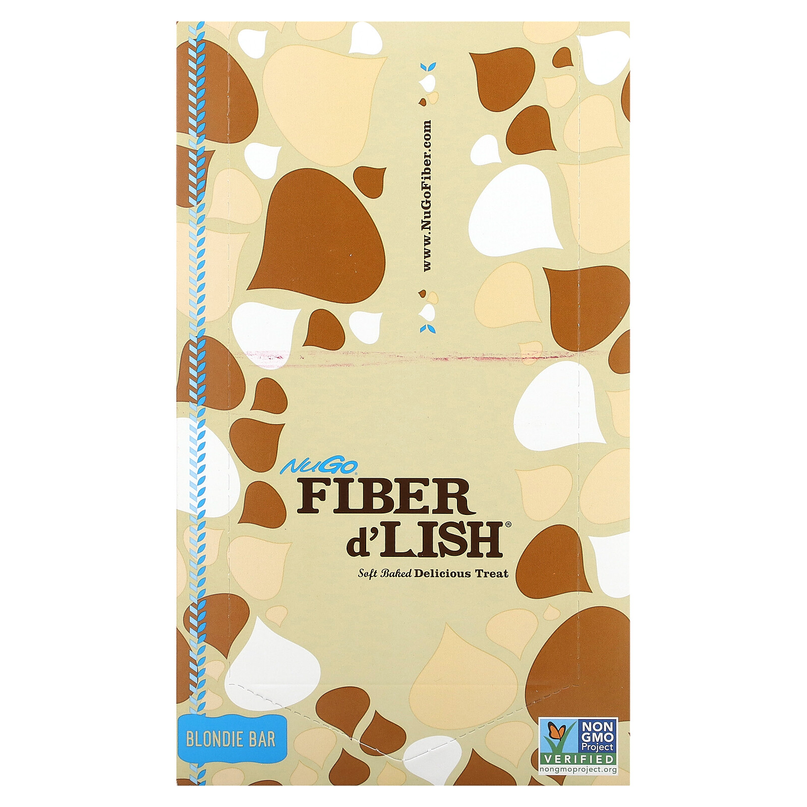 Fiber d Lish, батончик Blondie, 16 батончиков, по 1,6 унции (45 г) каждый