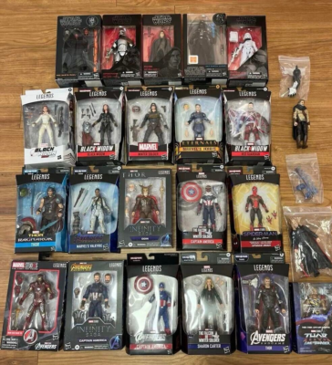 【保管品①】フィギュア大量　トランスフォーマー　STAR WARS MARVEL Marvel Legends/Star Wars Black Series Hasbro Bandai 1/12 W/Box F/S