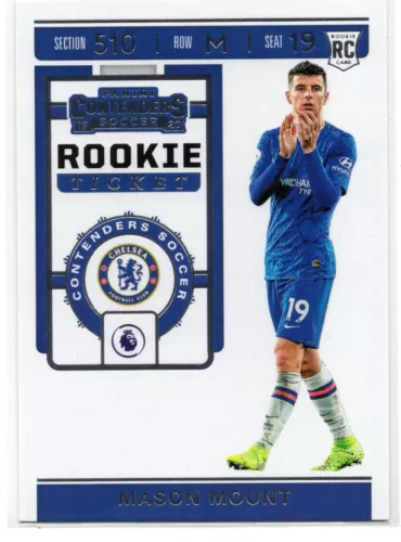 Mason Mount 2019 Chronicles Contenders Rookie Ticket Manchester United RT18