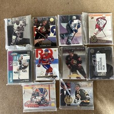 Lot Of 10 1992-1995 Hockey Sets Inc UD Fleer Flair Donruss Gretzky Roy Lemieux