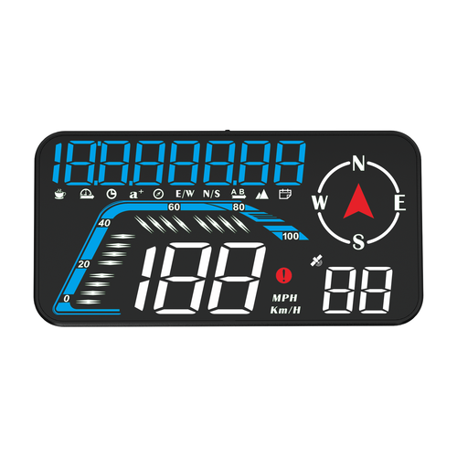Heads Up Display Track Speed Direction And More With HUD GPS - Picture 10 of 12