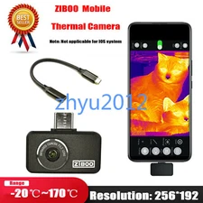 ZIBOO ZP2+type C for Android Thermal Infrared Thermal Imager Camera Thermometer