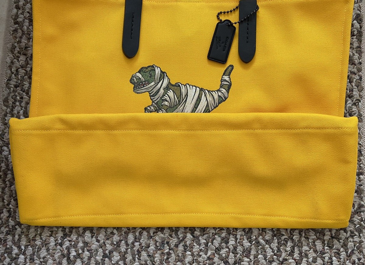 COACHバッグ C6928 レキシー コーチ Xマイケル ジョーダン COACH X MICHAEL JORDAN YELLOW MUMMIFIED REXY TOTE 42 C6933 EUC | eBay