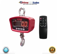 Prime USA OP-924 Crane Scale LED 500 lb x 0.1 lb 2 Year Warranty