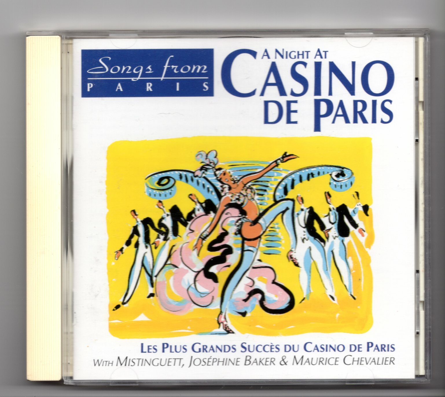 (JE559) A Night At Casino De Paris, 24 tracks various artists - 1995 CD