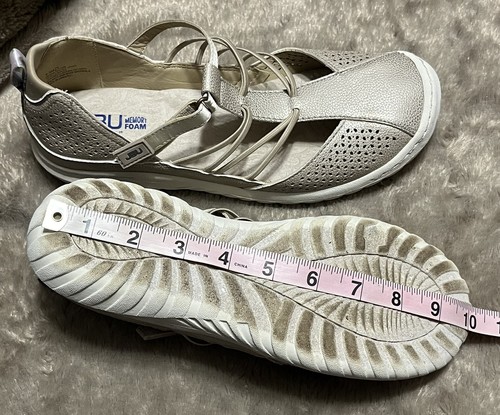 JBU by Jambu Fig Casual Perforated Champagne Vegan Shoes B1FIG68 Womens Sz 8.5M - Picture 18 of 20