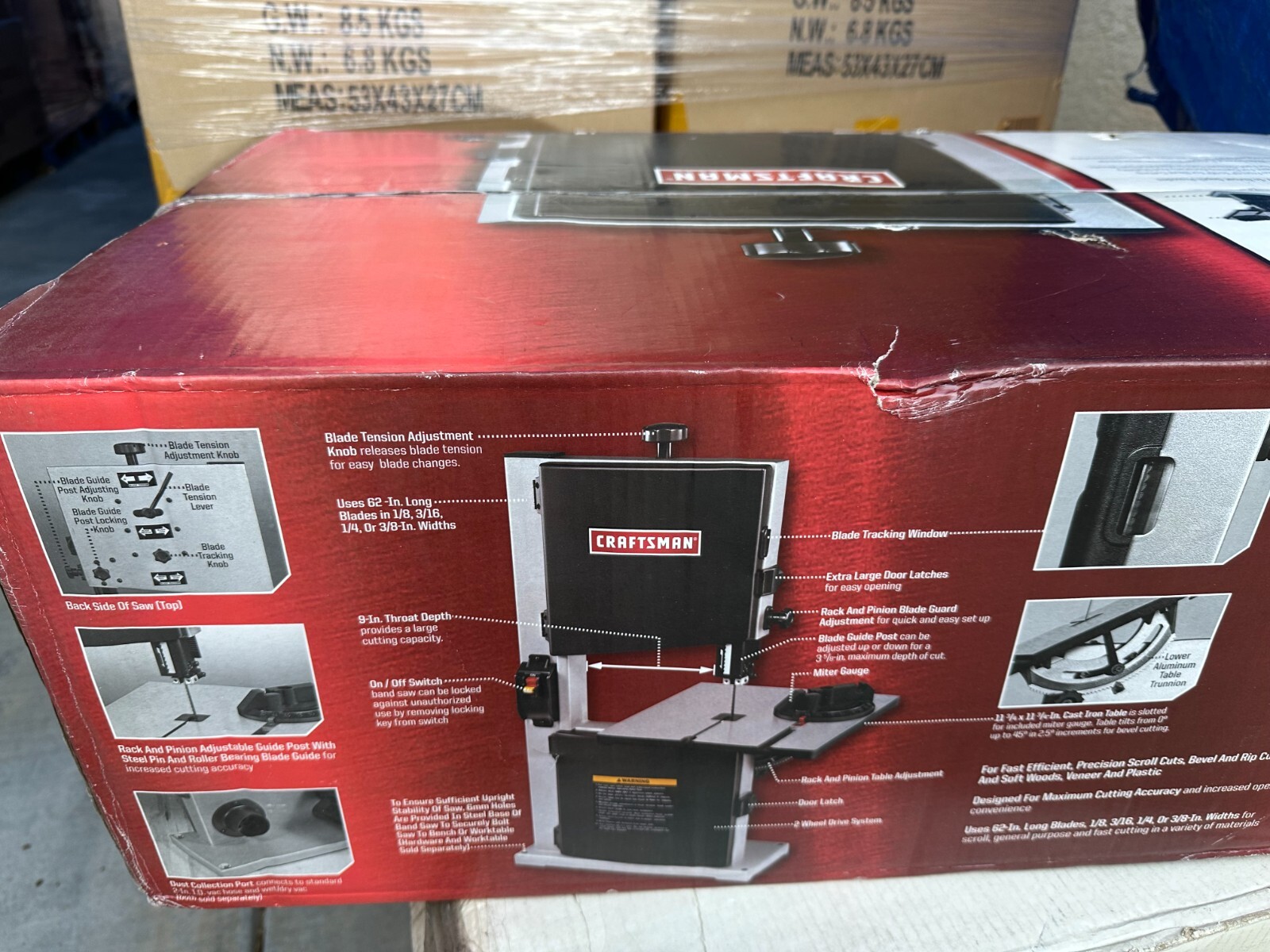 CRAFTSMAN BAND SAW 9" 921419 eBay