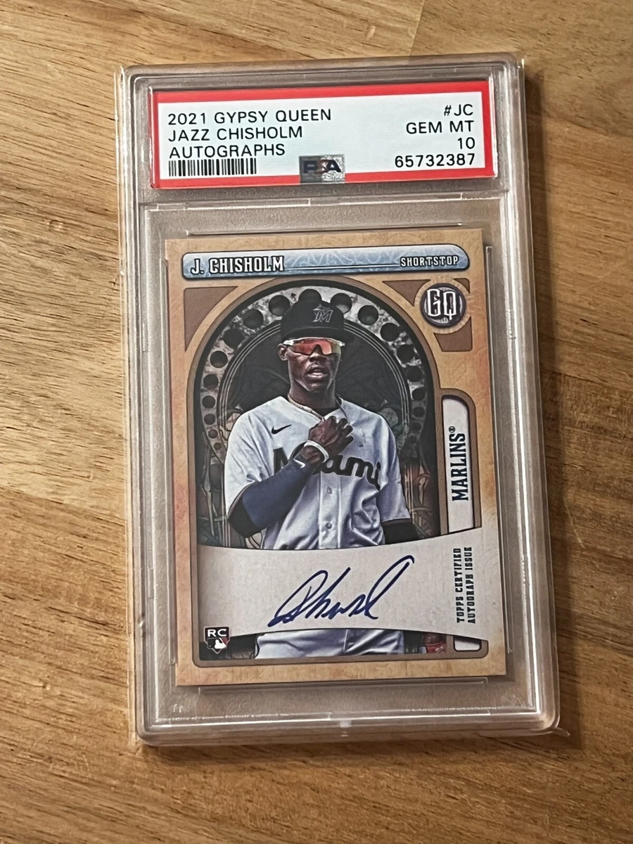 TOPPS GYPSY QUEEN JAZZ CHISHOLM RC auto-BURBERRY BLACK LABEL