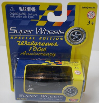 Motor Max Super Wheels   Chrysler Panel Cruiser   Black   Walgreen s 100th Annv