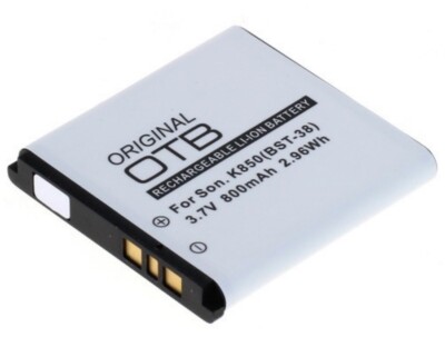OTB Akku für Sony Ericsson BST-38 BST38 C510 C902 C905 Jalou R300 S312 800mAh