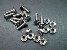 25 Pcs 10-32 X 58 Grille Rivets With Nuts Stainless Steel Rivet Screws Chevy