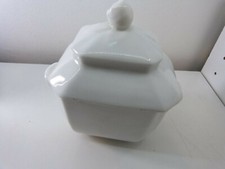 ancienne bonbonnière en céramique   (ch17)