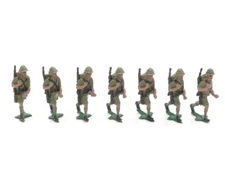 Authenticast Toy Soldiers Set 252 Britain North African Infantry 1942