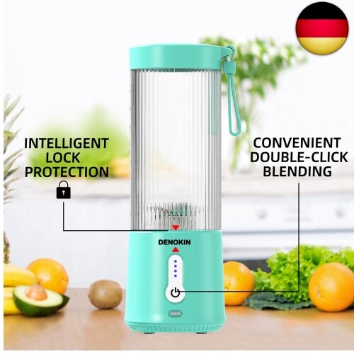 Tragbarer Mixer für Smoothies und Shakes,Portable Blender Smoothie Maker USB - Bild 3 von 7