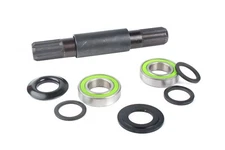 SwishTi Spanish BMX MTB Cycle Bike Bottom Bracket BB set w/8T 19mm Cr-Mo Axle