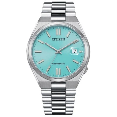 Citizen NJ0151-88M Automático Tsuyosa Zafiro Turquesa Azul Acero Inoxidable - CALIENTE