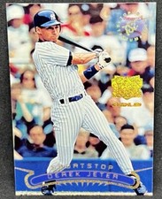 DEREK JETER 1996 Topps Stadium Club XTREME GOLD PARALLEL  ! VERY RARE !