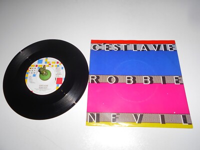 Robbie Nevil - Cést La vie (1986) Vinyl 7` inch Single Vg +++
