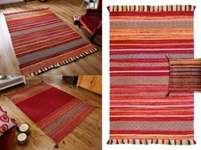 KELIM Machine Washable Large Area flatweave Hand crafted ethnic Living Room Rugs