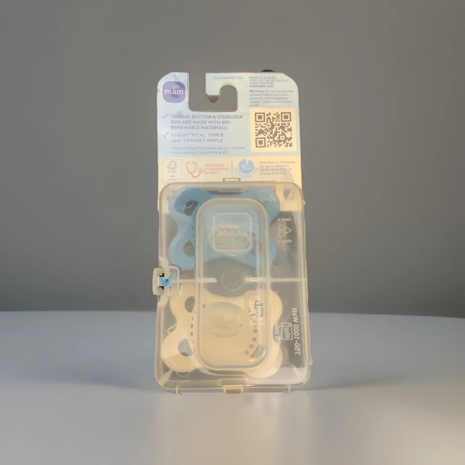 Chupete MAM Binkies Original Noche 6-16m Brilla en la Oscuridad 2 Piezas Foto 3 de 4