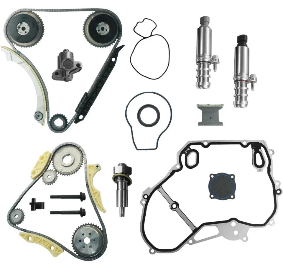 Timing Chain Kit Fit GMC Terrain Chevrolet Equinox HHR Buick Lacrosse 2.4L 2.2L - Image 2 of 4