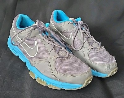 Nike Air Flex Trainer II Athletic Shoes #488004-012 Gray/Blue Size 14