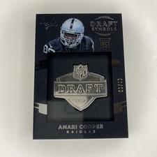 2015 Panini Black Gold Draft Symbols Amari Cooper White Gold /49 Rookie RC