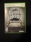 Guitar Hero: Metallica (Microsoft Xbox 360, 2009) Tested And Working