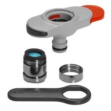 Gardena Hahnverbinder für Indoor Wasserhähne inkl. Adapter Hahnstück Wasserhahn