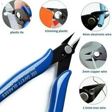 5 Inch Micro Flush Cutter 2 Pack Small Wire Cutters Spring Loaded Cutting Plier