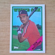 Topps 1988 Ken Williams Chicago White Sox MLB Rookie Base Set Baseball Card #559