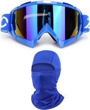 Motocross Goggles With Balaclava Face Mask ATV Ski