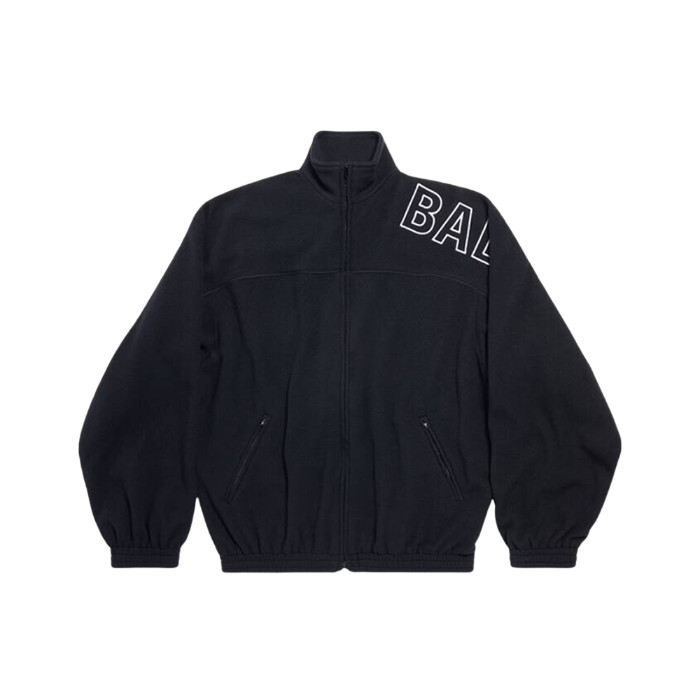 Balenciaga Outline Tracksuit Jacket Black