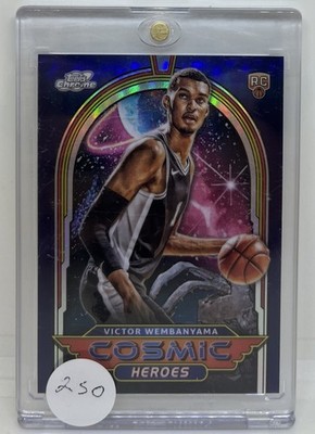 2023-24 Topps Chrome Cosmic Victor Wembanyama Rookie Heroes CASE HIT #CH-18