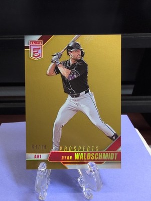 2026 Panini Donruss Elite Ryan Waldschmidt #167  Gold Parallel 01/10 D-BACKS  