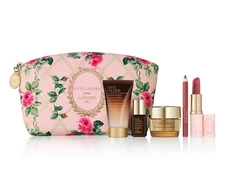 Estee Lauder Revitalizing Supreme+ Rebellious Rose Lipstick Bag 6-Pc Travel Set