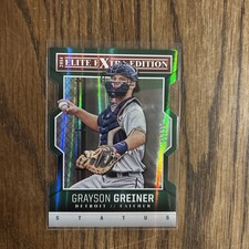 2014 ELITE EXTRA EDITION INSERT #63 GRAYSON GREINER DETROIT TIGERS ROOKIE /25