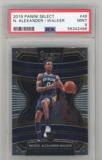 2019 Panini Select Silver Nickeil Alexander-Walker #49 RC PSA 9