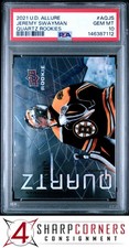 2021 UPPER DECK ALLURE QUARTZ ROOKIES #AQJS JEREMY SWAYMAN RC POP 4 PSA 10