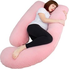 60 Inch Pregnancy Pillows for Sleeping, Extra Large U Shaped Body Pillow, Pre