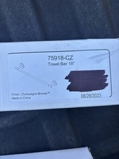 Delta Trinsic 75918-CZ 18" Wall Mounted Towel Bar Finish: Champagne Bronze