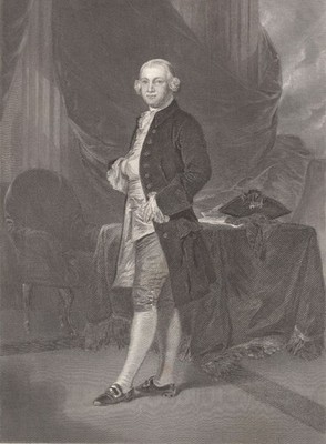 James Otis - Founding Father - Original 1862 Engraving Alonzo Chappel
