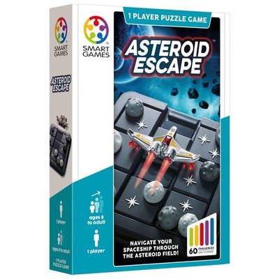 ASTEROID ESCAPE Solitär Puzzle Spiel Smart Games Weltraum seit 8 Jahren