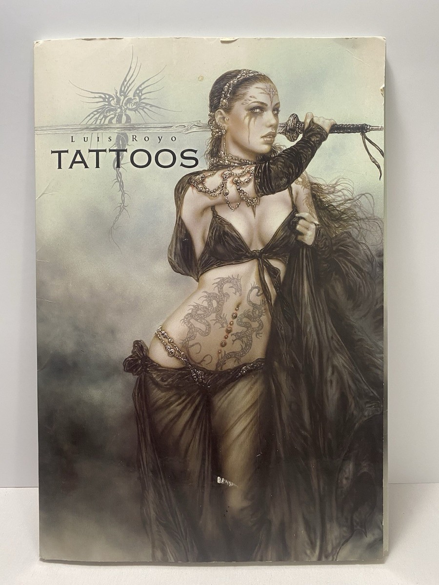 Luis Royo - Tattoos Portfolio - Six Color Prints in Jacket