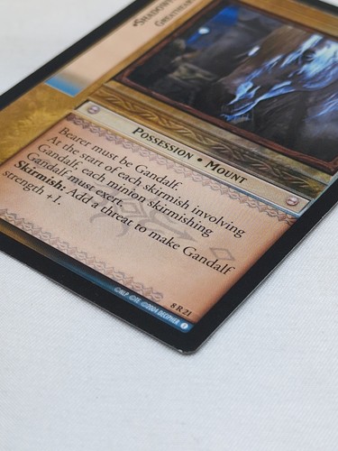 Shadowfax Greatheart LOTR Card Game Belagerung von Gondor Rare 8R21 - Bild 6 von 12