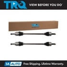 TRQ Front CV Axle Shaft 2pc Set for 2015-2019 Subaru Legacy
