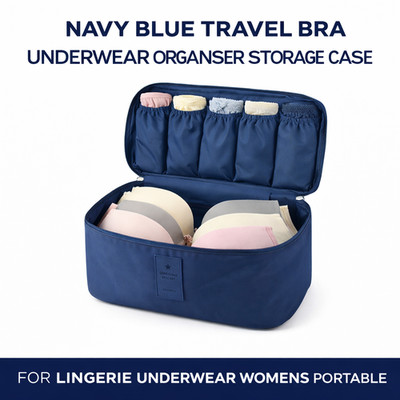 Reise BH Unterwäsche Organizer Aufbewahrungsbox Dessous Packtasche Damen Tragbar