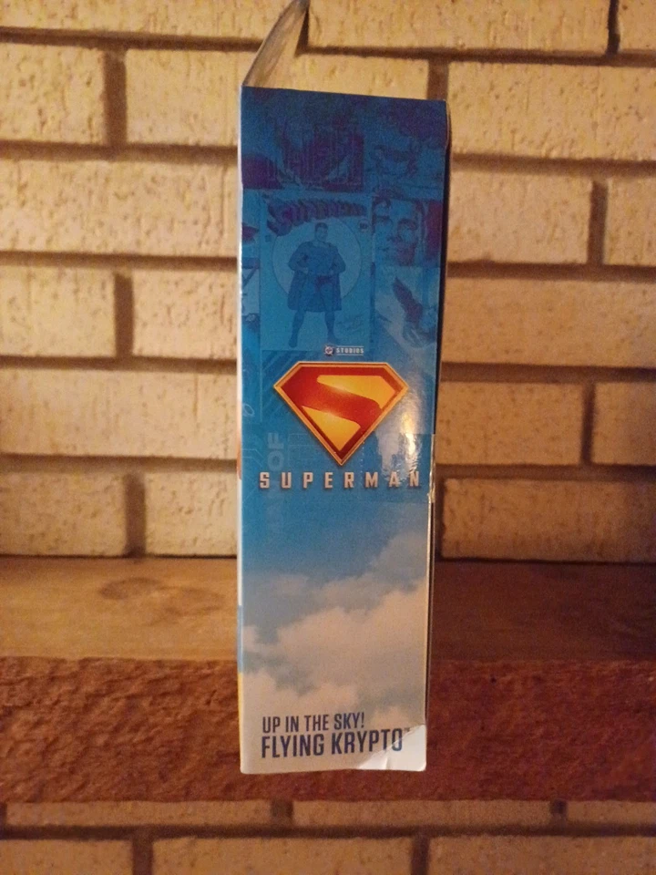 Superman Handheld Flying Krypto Vehicle Toy *New With Box *DC Comics  - Image 2 of 4